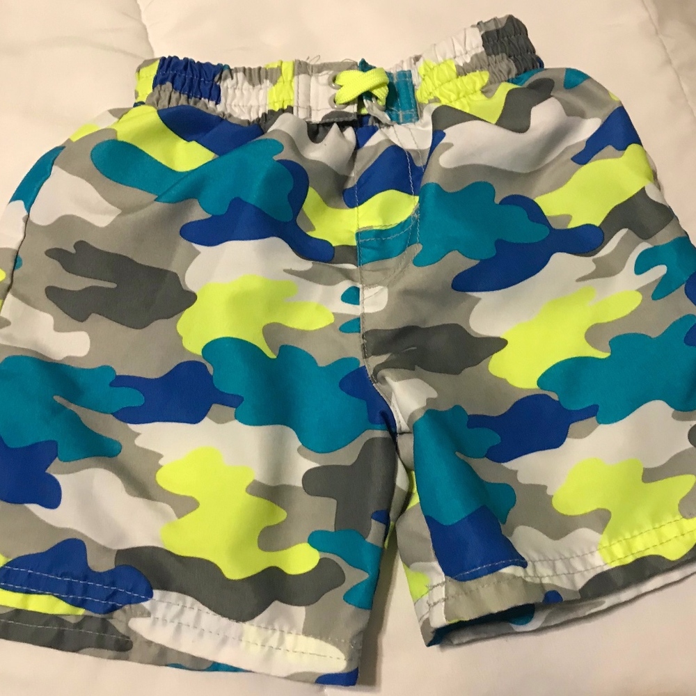 Healthtex 18M Camo Boys Swimsuit